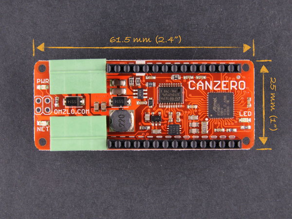 picture of a CANZERO - top side